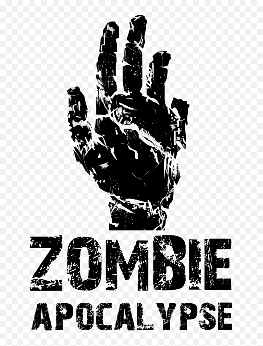 Zombie Clipart Logo - Zombie Apocalypse Logo Png,Zombie Hands Png