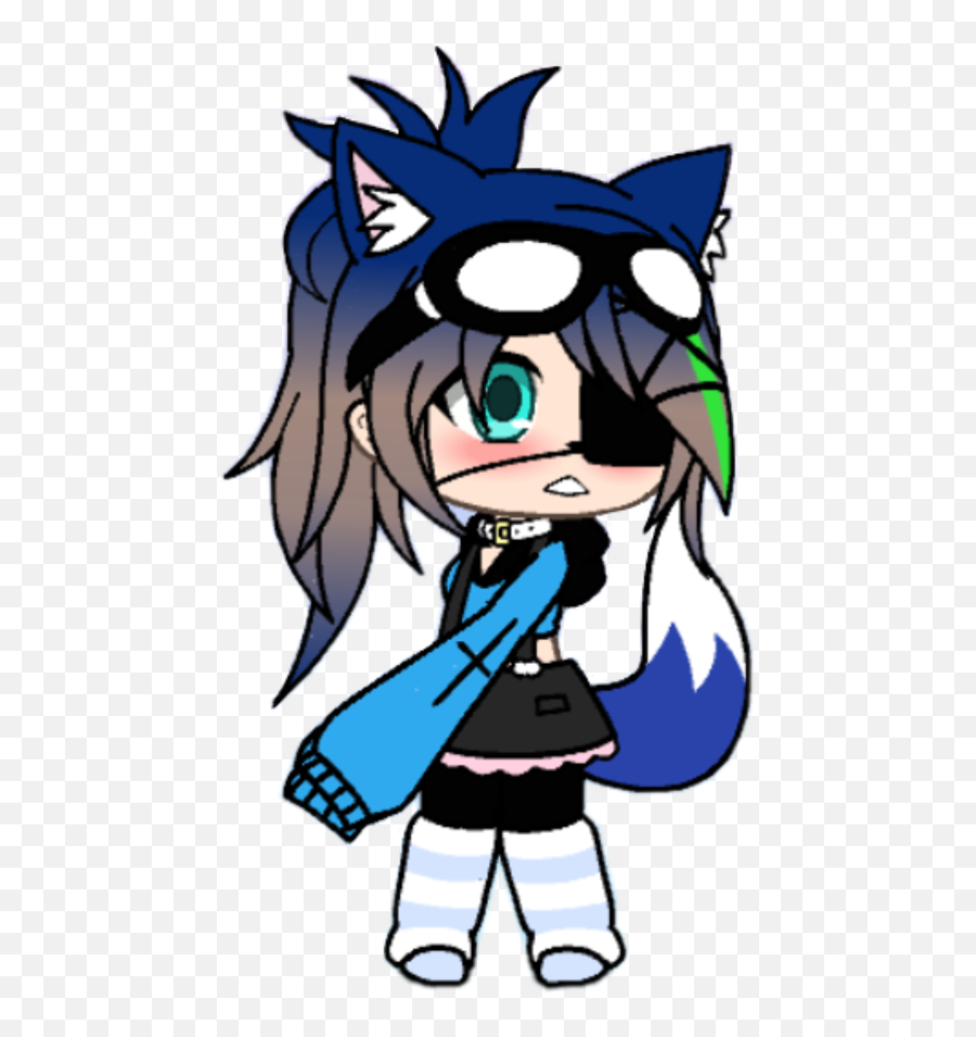 Bluefox And Fnaffan2007 Fusion - Cartoon Clipart Full Fnaf Blue Fox Png,Stevonnie Icon