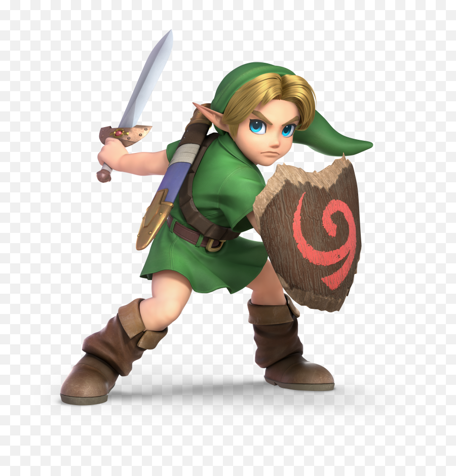 Young Link - Young Link Smash Ultimate Png,Breath Of The Wild Link Png