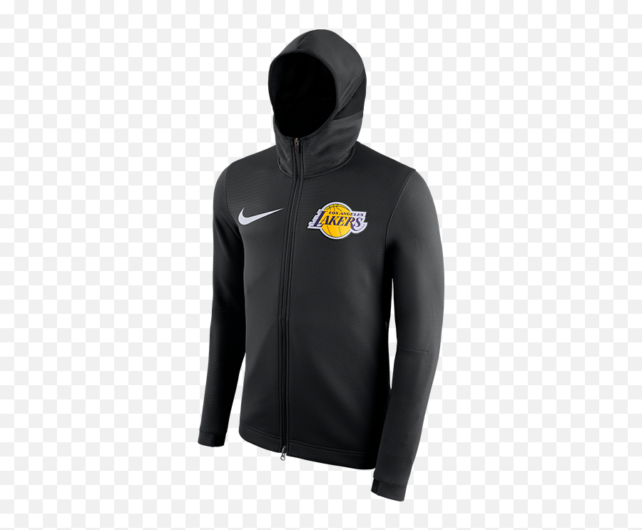 Lakers Black Warm Up Hoodie Shop Clothing U0026 Shoes Online - Nba Hoodie Warm Ups Png,Cav Empt Icon Pullover