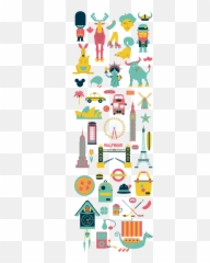 Check Out All These Illustrations From Around The World - Dibujos De Cosas De Turismo Png,Carlos Icon