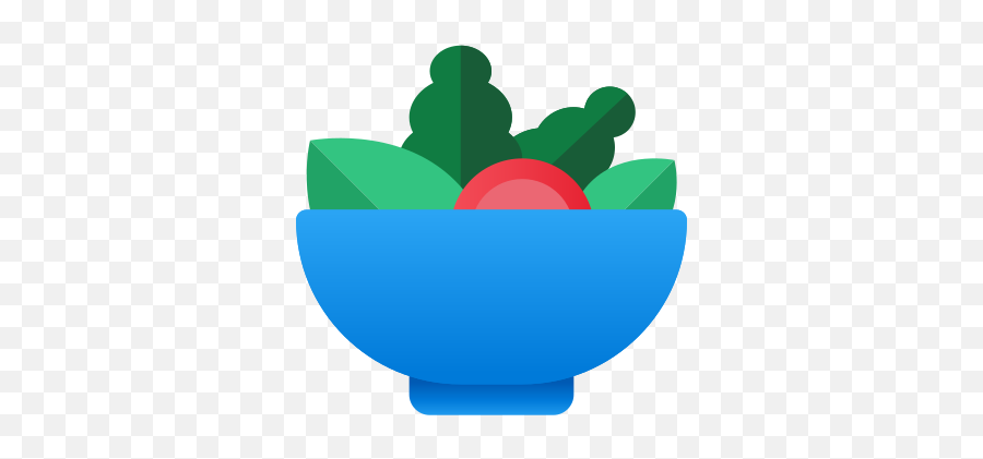 Salad Icon In Fluency Style - Mixing Bowl Png,Mixing Icon