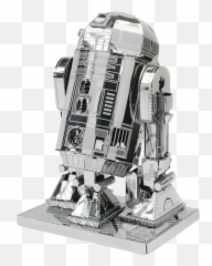 Metal Earth Star Wars - R2d2 Metal Earth Diy 3d Metal Metal Earth Star Wars Png,R2d2 Png