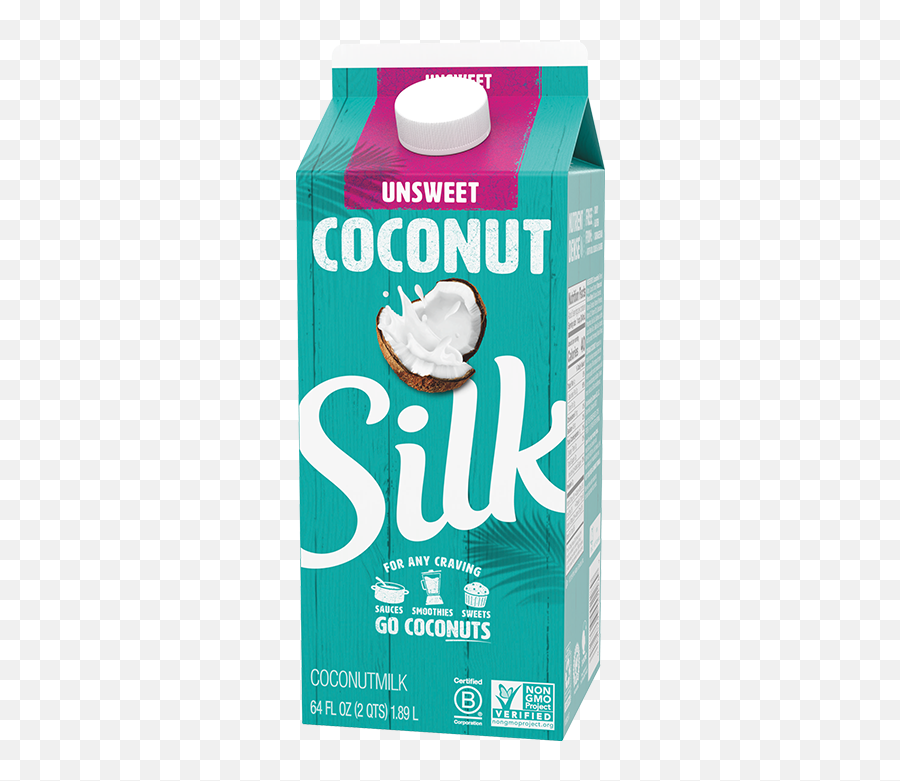 Unsweet Coconutmilk Silk - Unsweetened Coconut Milk Nutrition Facts Png,No Cardboard Icon Youtube