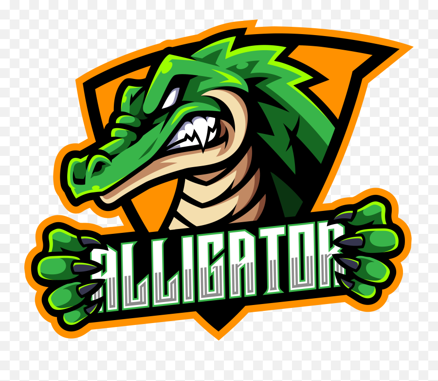 Free Alligator Logo Mascot U2013 Graphicsfamily - Logo Alligator Png,Free Graphic Design Store Icon