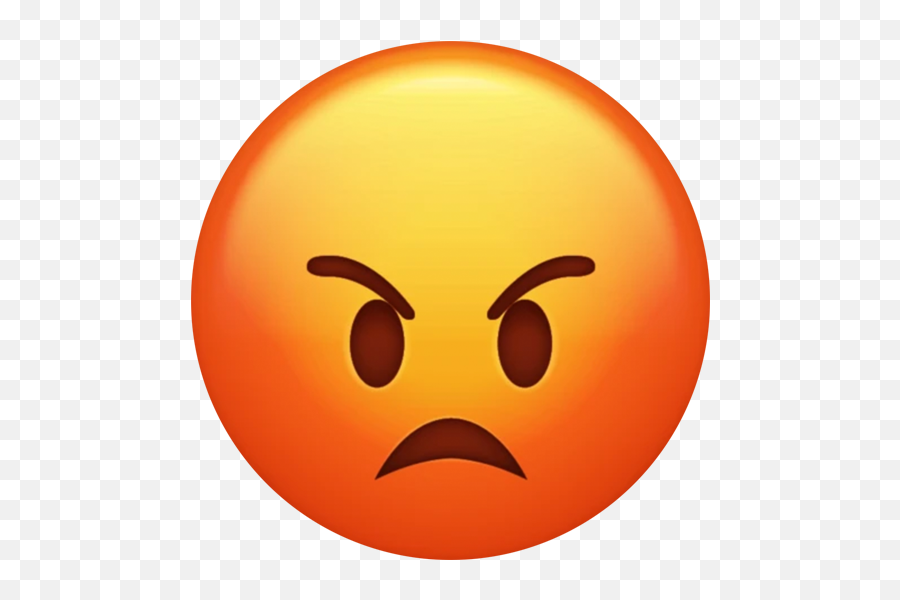 Super Angry Emoji Transparent - Angry Face Emoji Transparent Png,Surprised Emoji Transparent Background