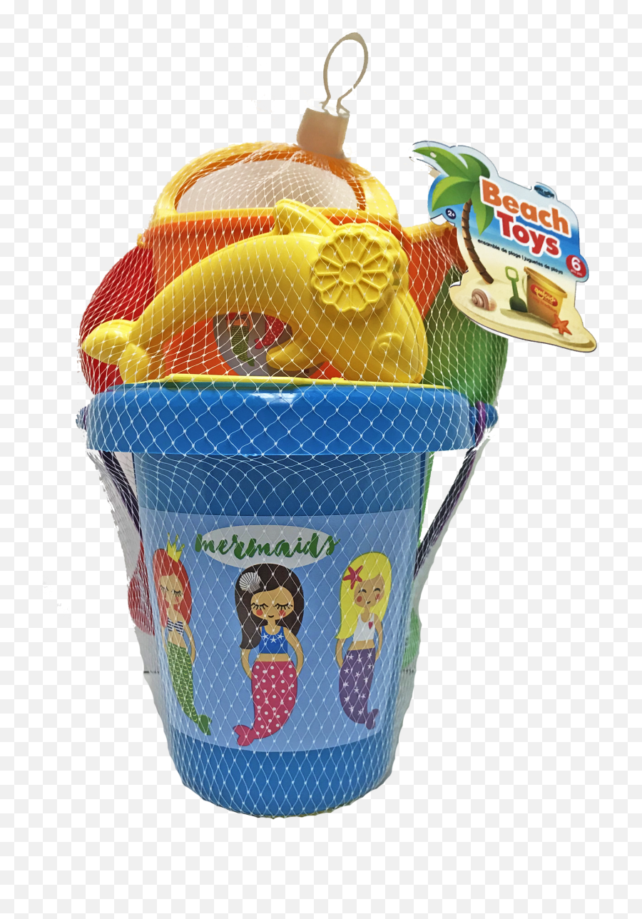 Summer Play 6 Piece Beach Toy Set 2 Styles - Beach Toys Png,Sand Pile Png