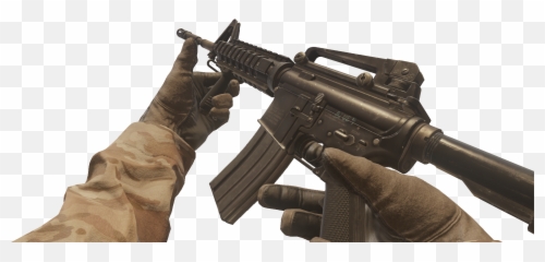 Download M4 Carbine Inspect 1 Mwr - Modern Warfare Remastered M4 Png,M4 Png