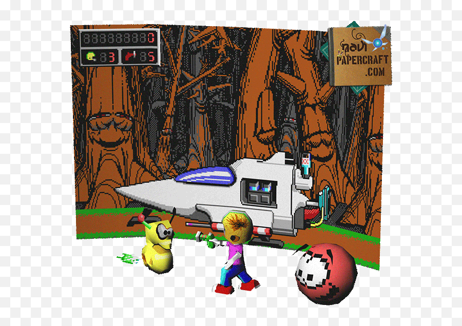 Naviu0027s Papercraft 2020 - Commander Keen Png,Commander Keen Icon