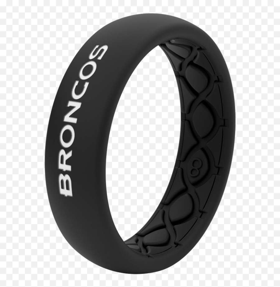 Denver Broncos Groove Life Thin Ring - Walmartcom Walmartcom Solid Png,Jay Leno Icon Bronco