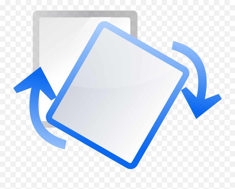 Oxygen480 Actions Transform Rotate - Rotate Image Icon Png,Rotate Icon Png