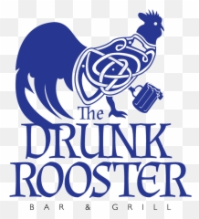 Drunk Rooster Bar Grill Padoodlin Png Logo