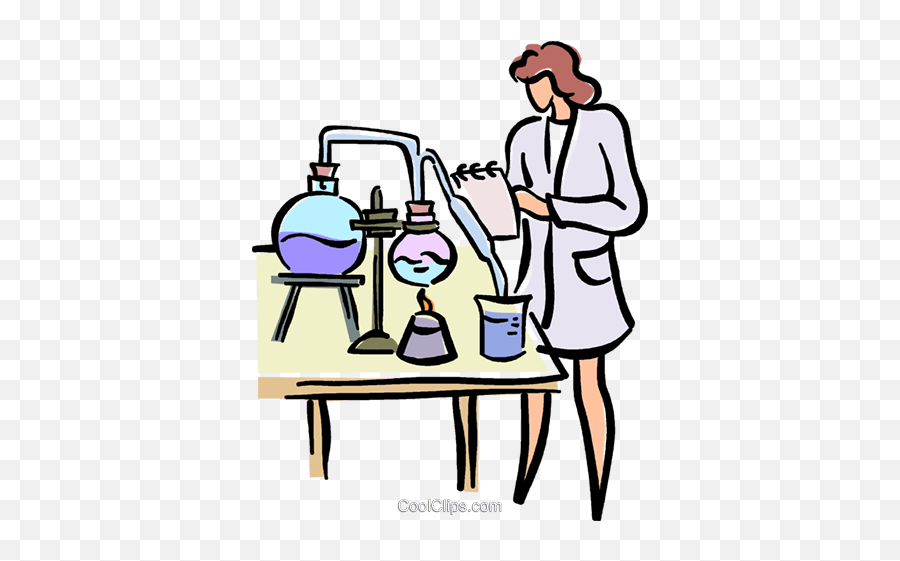 Royalty Free Vector Clip Art - Research Scientist Clipart Png,Scientist Clipart Png