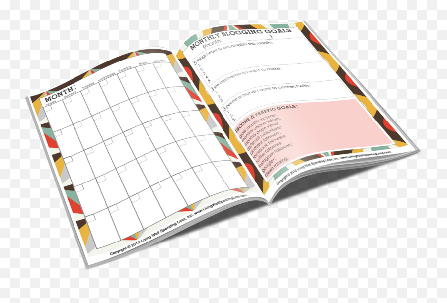 Download Hd Openbook2 - Blog Planner Book Transparent Png Book Planner Png,Open Book Transparent Background