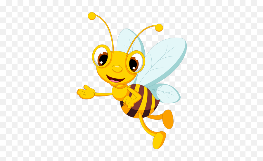 Honey Bee Clipart Png - Transparent Background Bee Clipart,Bees Png