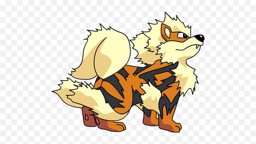 Library Of Arcanine Transparent Png Files Clipart Art - Arcanine Pokemon,Growlithe Png