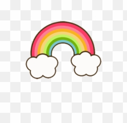 El Blog De Rainbow Arcoiris Png - Free Png Image Arcoiris Tumblr Png,Nubes Png
