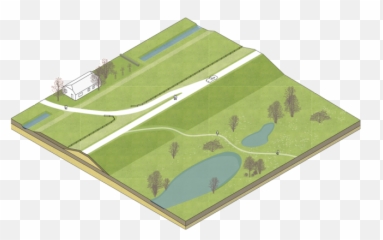 Typology Dutch Dikes - Grass Png,Grass Top View Png