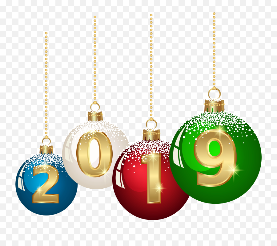 Download Free Png 2019 Christmas Balls Clip Art Image