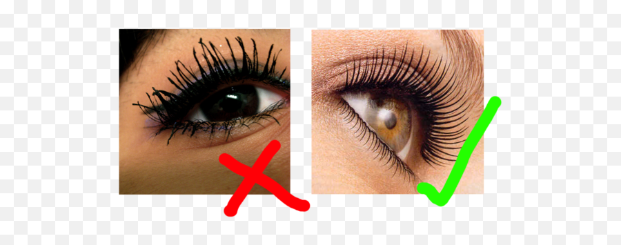 Download Hd Eye Makeup - Mascara Eyes Transparent Png Image Clumpy Mascara,Eyes Transparent