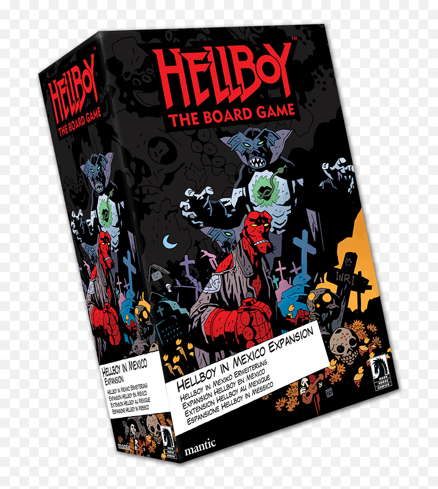 Helboy The Board Game - Hellboy In Mexico Expansion Hellboy In Mexico Png,Hellboy Logo Png