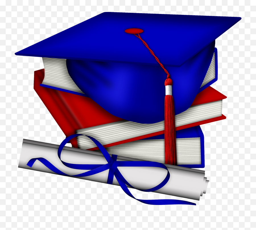 Png Royalty Free Stock Downloads - Graduation Cap And Diploma Png,Graduation Clipart Png