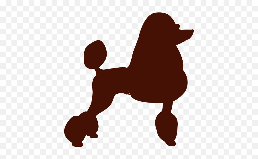 Poodle Dog Silhouette - Clipart Poodle Png,Poodle Png