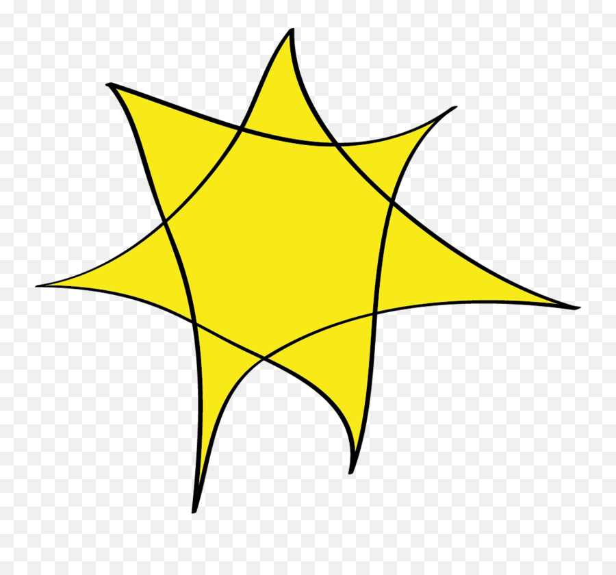 Estrella Png - Star Polygon 7,Estrella Png