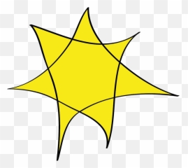 Estrella Png - Star Polygon 7