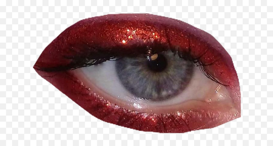 Red Redaesthetic Eye Aesthetic - Mascara Png,Red Eye Png