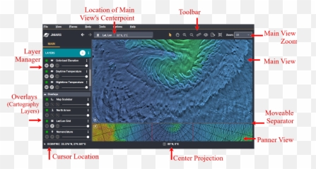 Tour The Jmars User Interface - Java Mission Png,Png Layers