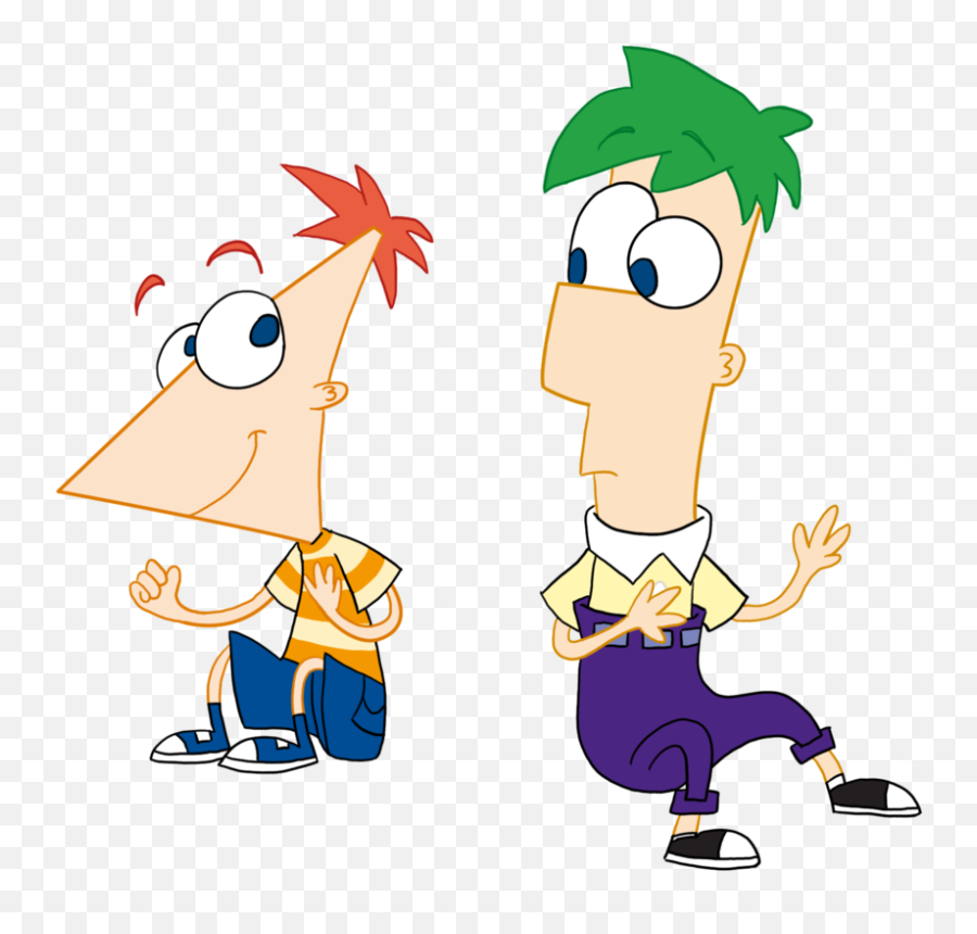 Phineas And Ferb Characters Free Image - Cartoon Character Phineas And Freb Png,Phineas And Ferb Logo