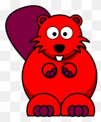 Red Beaver Png Svg Clip Art For Web - Download Clip Art Beaver Clipart,Beaver Png