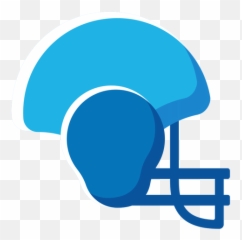 American Football Helmet Flat Icon - Transparent Clip Art Png,Football Helmet Png