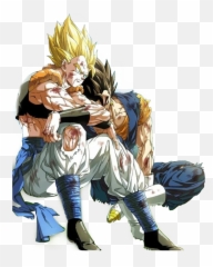 Download Gogeta Sticker - Yura Kim Vegito Png Image With No Gogeta And Vegito Png,Vegito Png