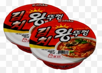 Paldo Kimchi Flavor Jumbo Noodles 110gx2 - Ramen Png,Kimchi Png