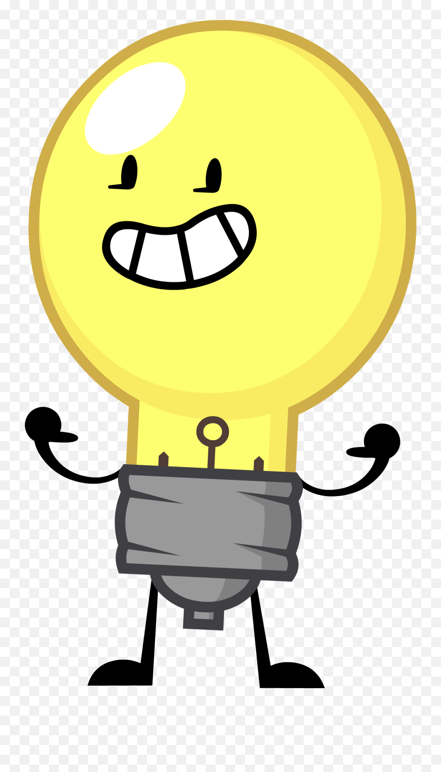 Lightbulb Inanimate Insanity Wiki Fandom - Inanimate Insanity Lightbulb Png,Light Bulb Transparent Background