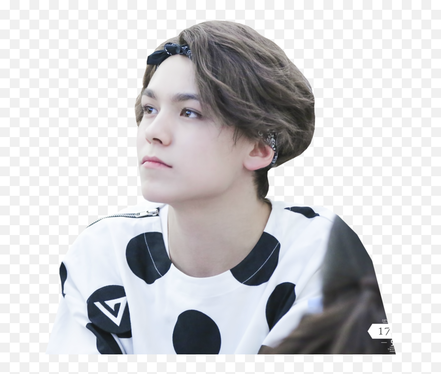 Download Svg Seventeen Transparent Png Images - Vernon Curly Kpop Idols Who Are Not Korean,Seventeen Png