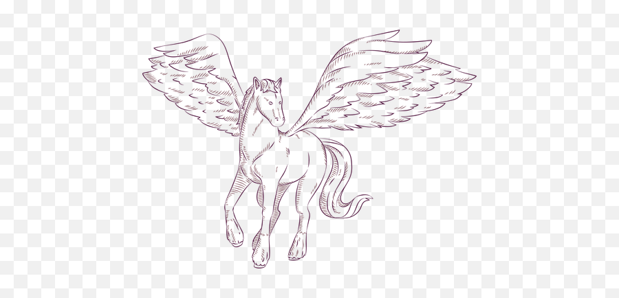 Horse Pegasus Illustration - Transparent Png U0026 Svg Vector File Mythical Creature,Pegasus Png