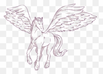 Horse Pegasus Illustration - Transparent Png U0026 Svg Vector File Mythical Creature,Pegasus Png
