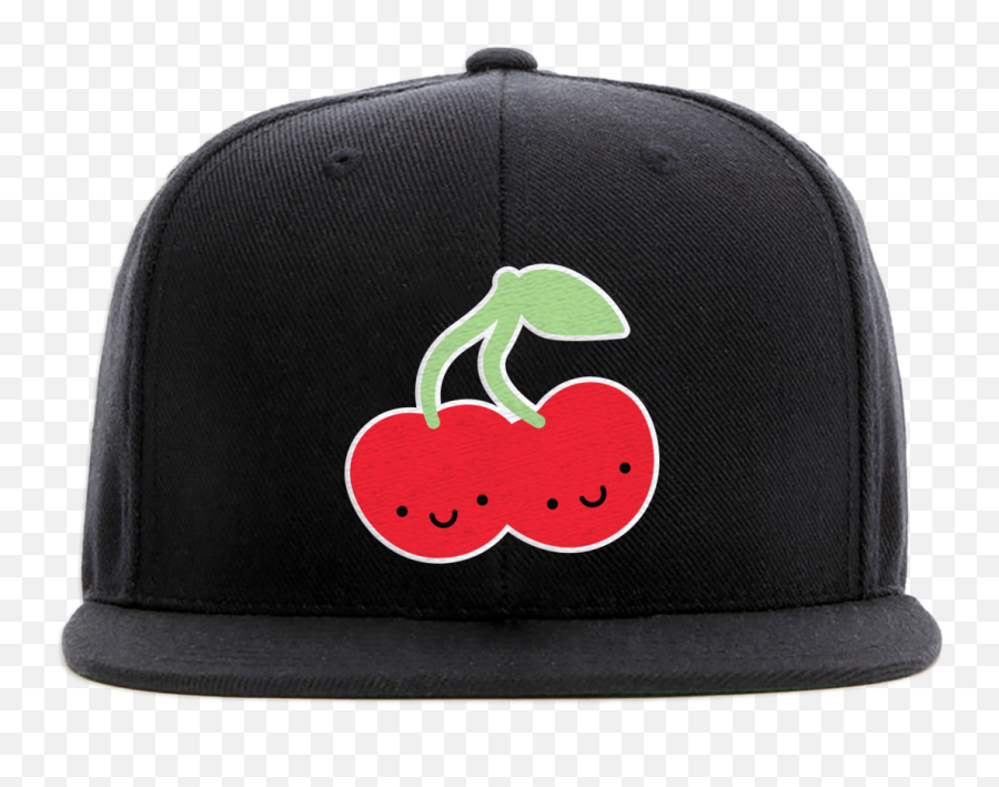 Kawaii Cherry Flat Brim Snapback Cap - New Era Cap Company Png,Fancy Hat Png