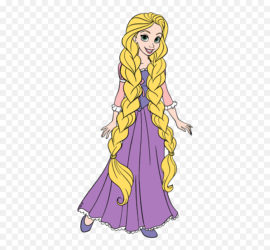 Library Of Rapunzel Crown Png Freeuse Files - Disney Princess Rapunzel Braid,Rapunzel Transparent Background
