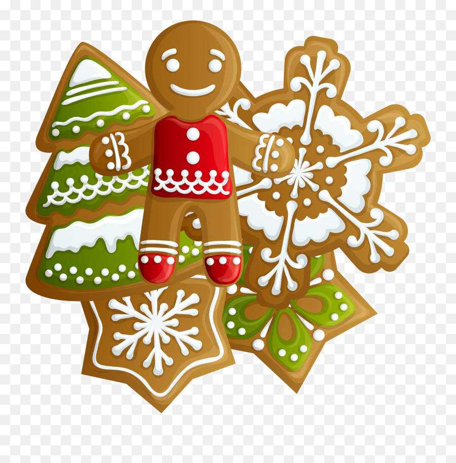 Free Cookie Cliparts Transparent - Merry Christmas Clipart Cookie Png,Cookies Transparent Background