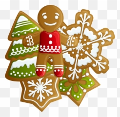 Free Cookie Cliparts Transparent - Merry Christmas png