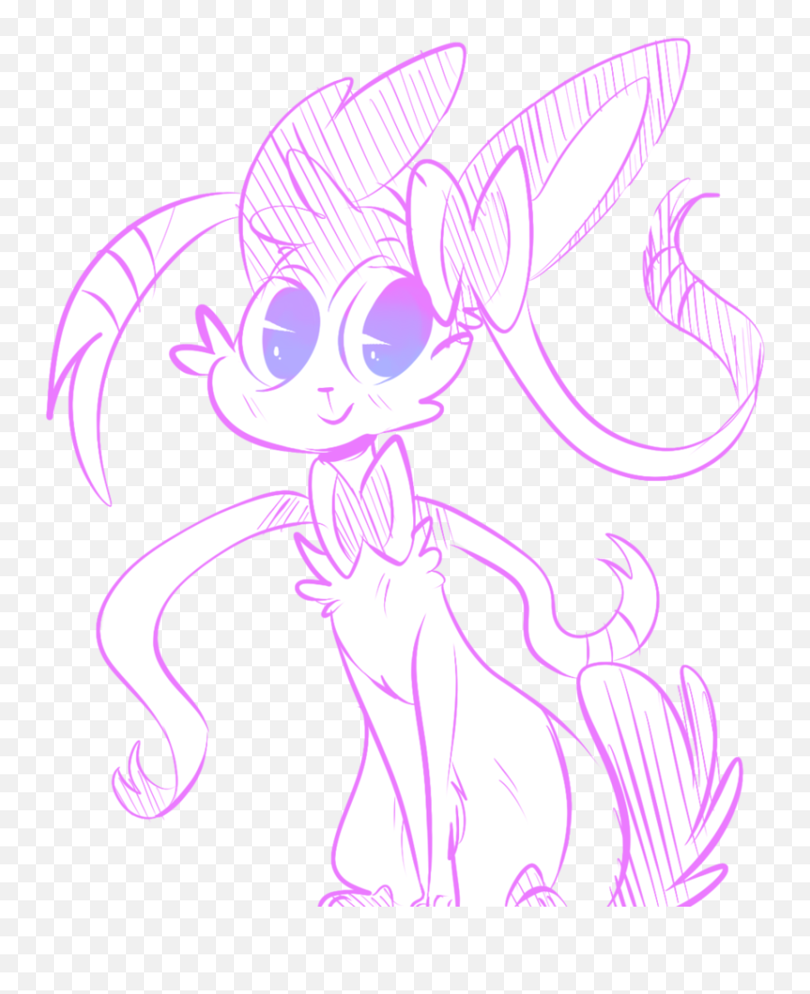 Sylveon Eevee Know Your Meme - Mythical Creature Png,Sylveon Png
