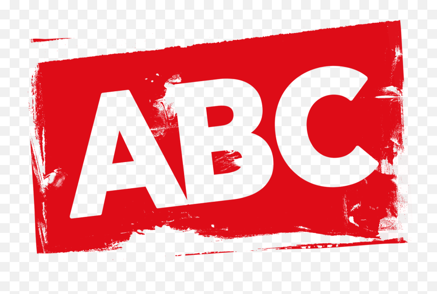 Grunge Abc Label Psd - Horizontal Png,Abc Png