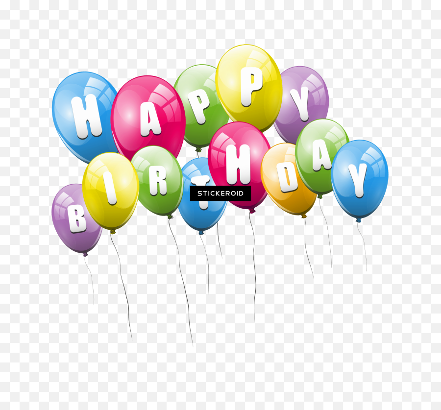 Happy Birthday Balloons - Happy Birthday Clip Art Birthday Images Png File,Birthday Balloons Transparent