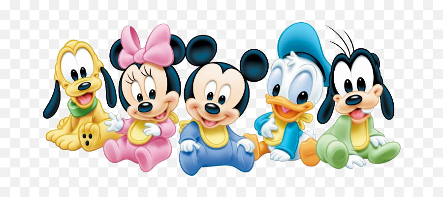 Download Hd Disney Baby Png - Baby Mickey Mouse And Friends Baby Mickey And Minnie Png,Friends Transparent