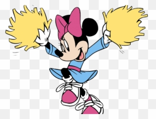 Cheerleader Clipart Disney - Minnie Png Mouse