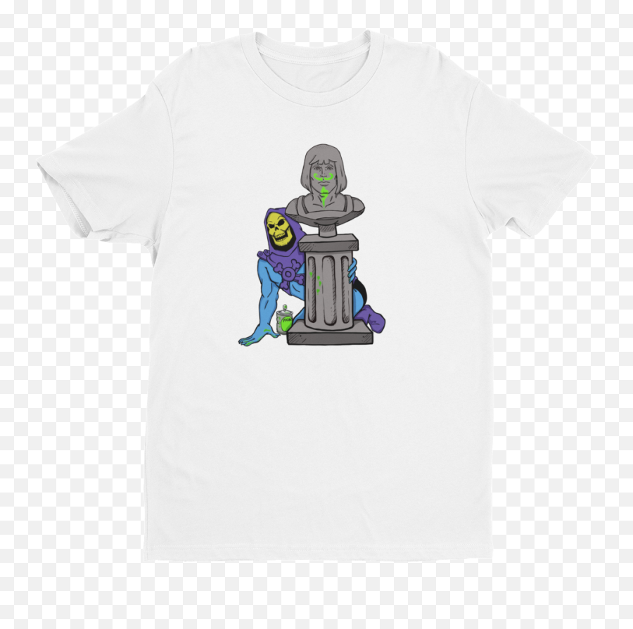 He - Man Cartoon Skeletor Graffiti Premium Fitted Short Playing For Change T Shirt Png,Skeletor Transparent
